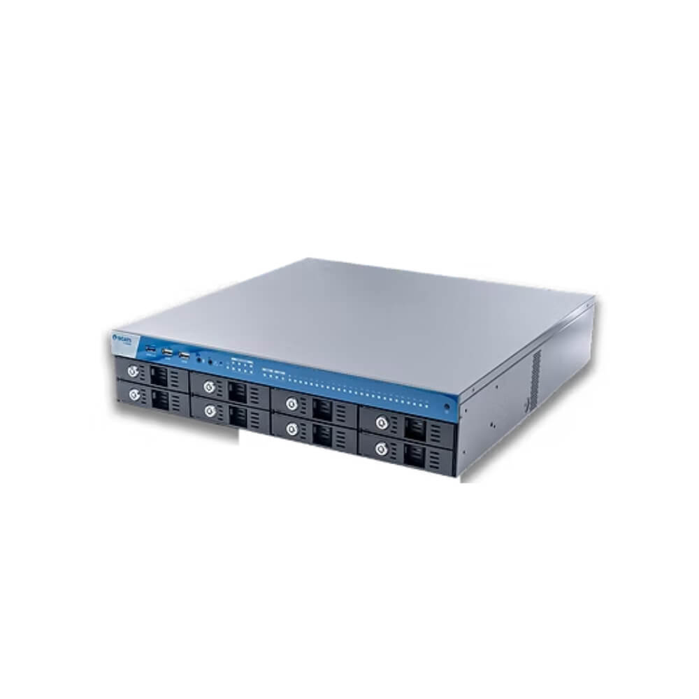 Servidor de gravação SCATI Vision Enterprise com RAID5 e switch PoE – ideal para grandes projetos de segurança